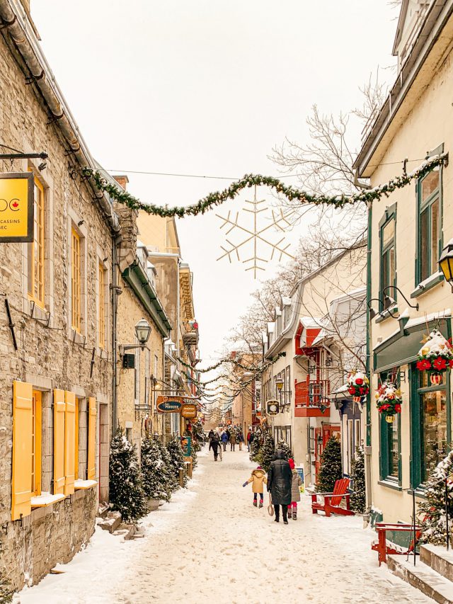 Magical Things to Do in Quebec City in Winter